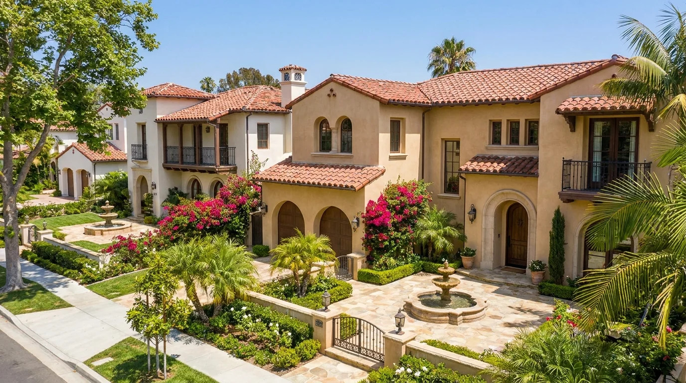10 Spanish Style Homes with Elegant Exteriors