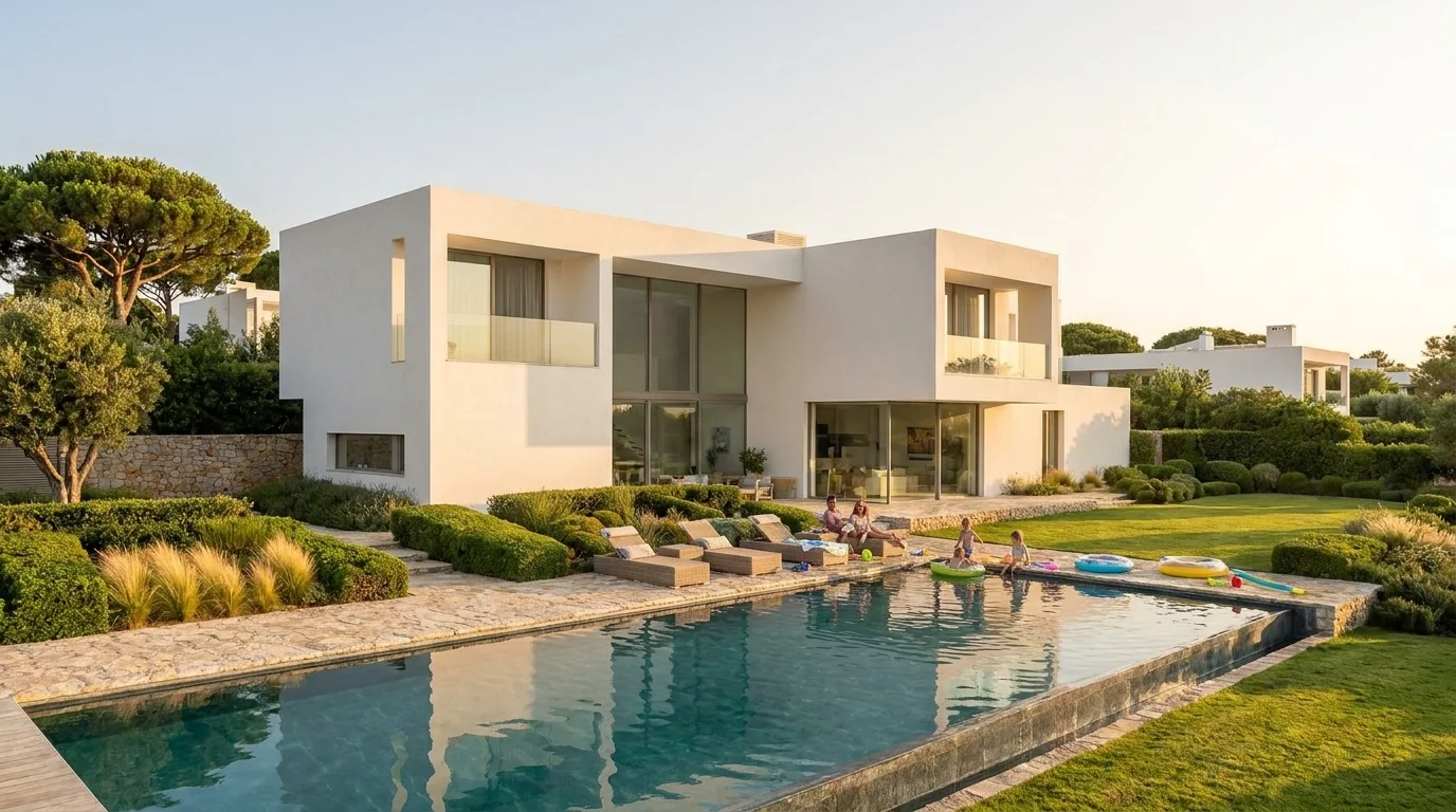13 Dream Houses with Pools for Modern Family Living Inspiration