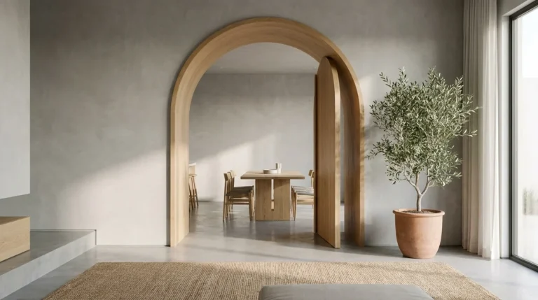 13 Simple Door Arch Designs for Contemporary House Interiors