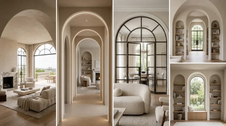 14 Contemporary Living Room Arch Designs for Luxury Homes